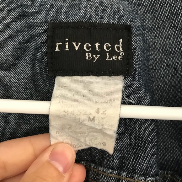 Jean jacket Rivited by Lee size M - Picture 3 of 4